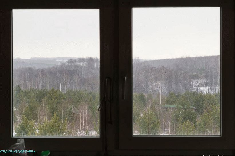 Skvělý výhled z okna, stimulace práce nebo psaní vzpomínek