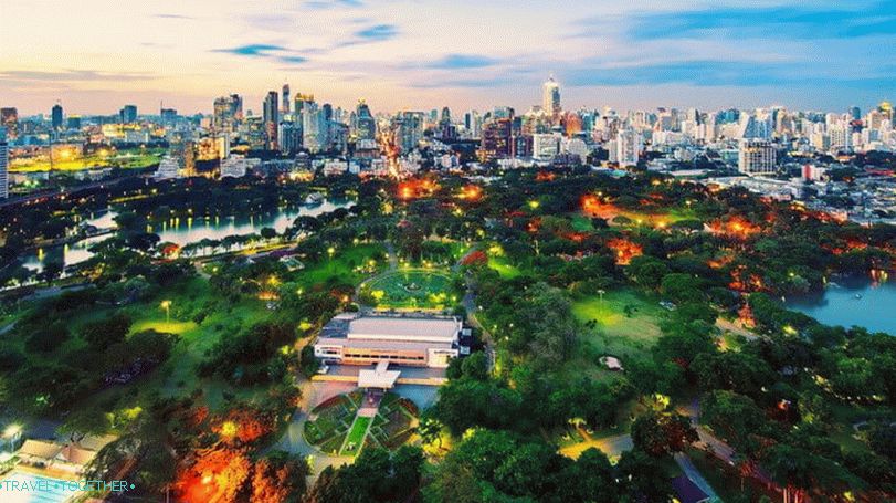 Hlavní město Thajska Bangkok