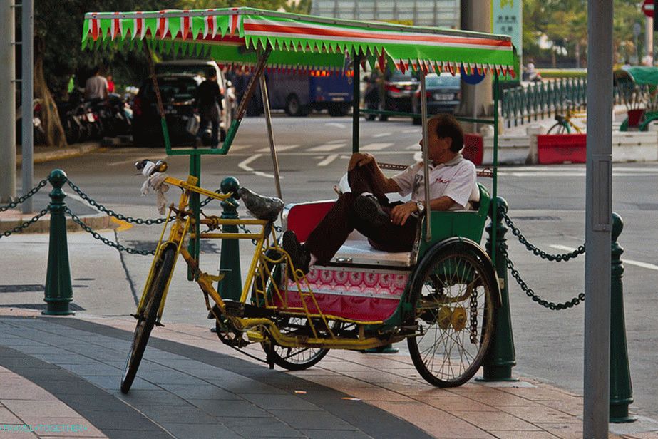 Pedicabs, chtěl byste?