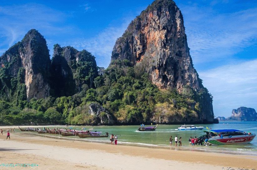 Raleigh Beach v provincii Krabi
