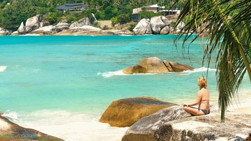 Pláž Lamai na Koh Samui