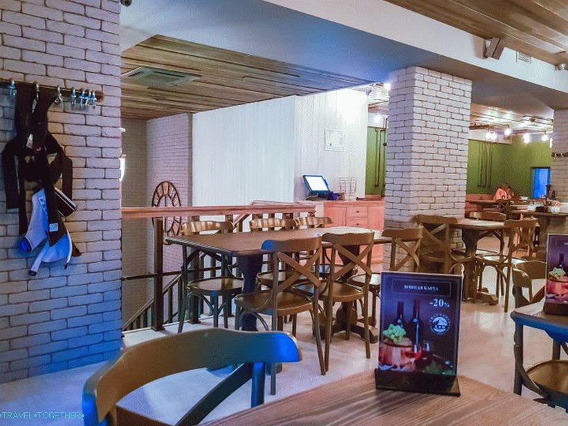 Restaurant Trattoria 540 - italská taverna v Gorki Gorod
