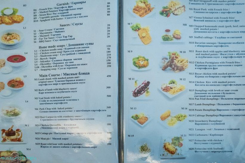Veranda Restaurant v Phuketu - ruská kuchyně a thajské přizpůsobené