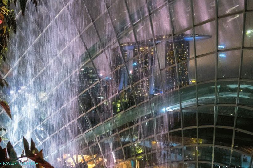 Zahrady u zálivu v Singapuru - hlavní atrakce