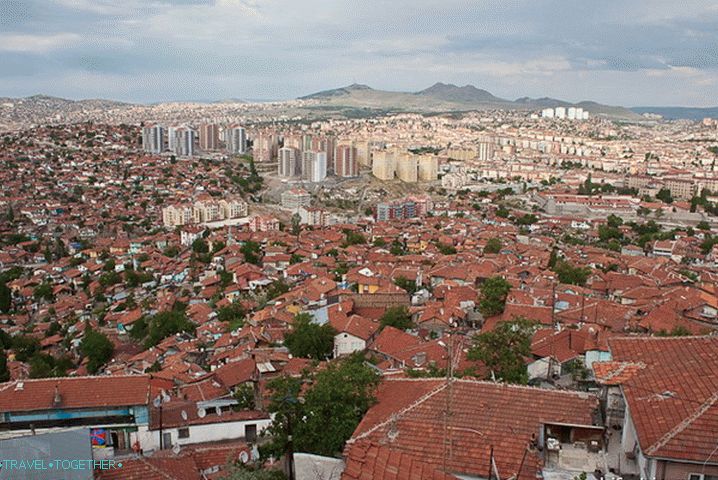 Ankara. Staré město.