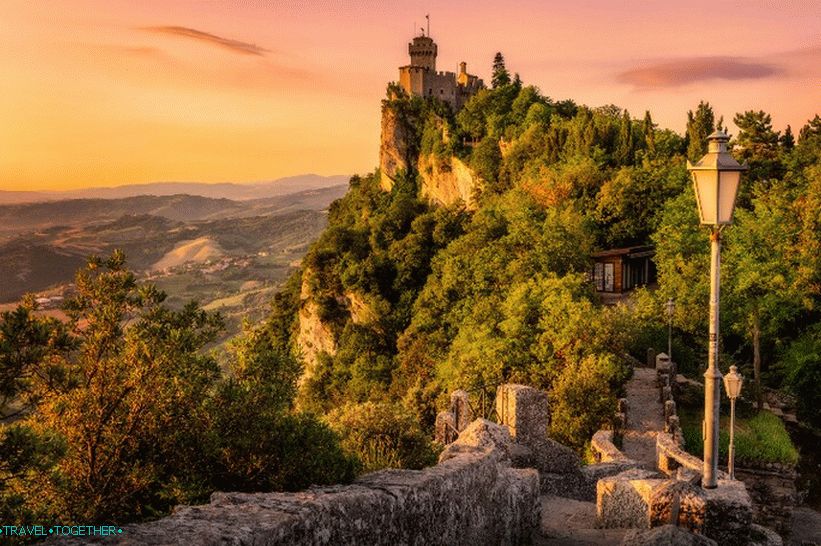 Středověké věže San Marino