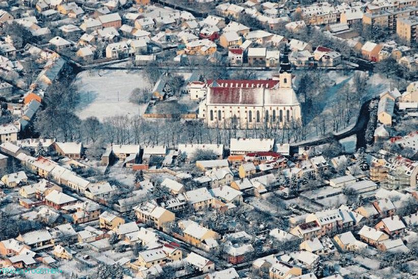 Szeged v zimě