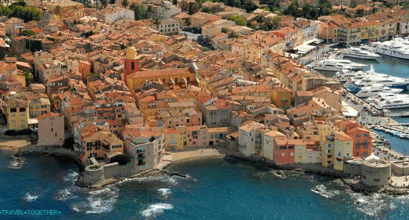 Staré město Saint-Tropez