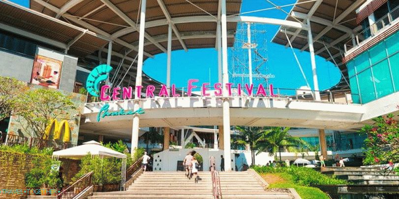 Nákupní centrum Phuket Central Festival Phuket