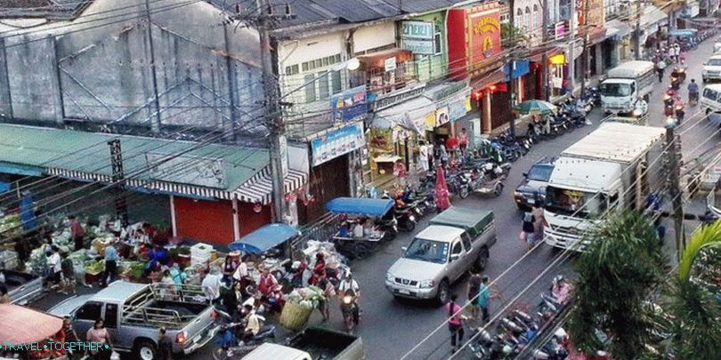 Downtown Market Market v Phuketu