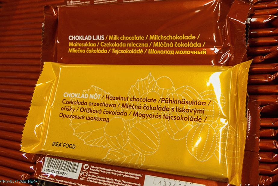 Ikeevské čokolády s ruskými podpisy