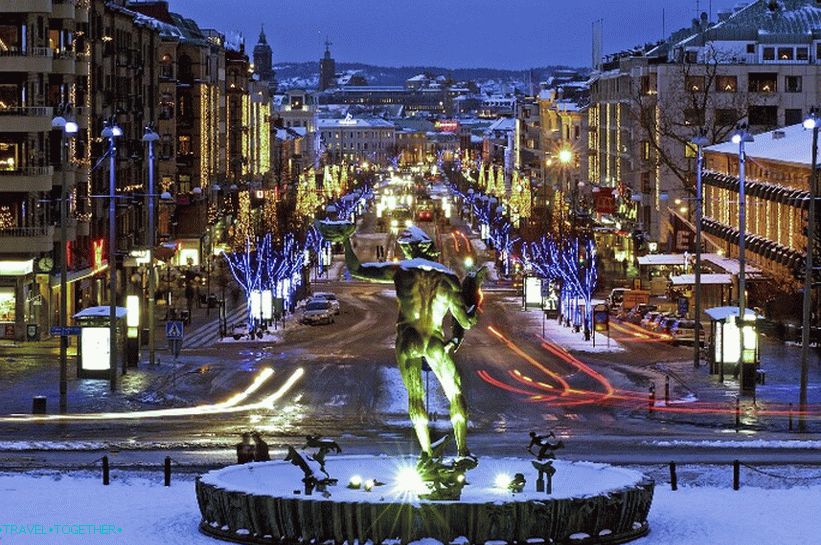 Zima v Göteborgu
