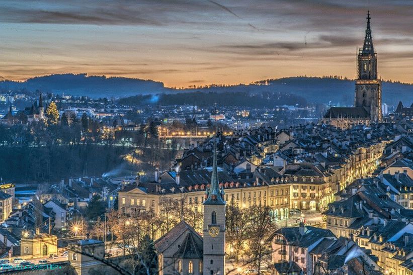 Bern - hlavní město Švýcarska