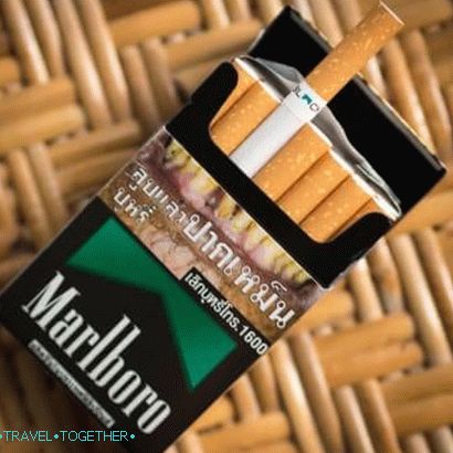 Thajské cigarety