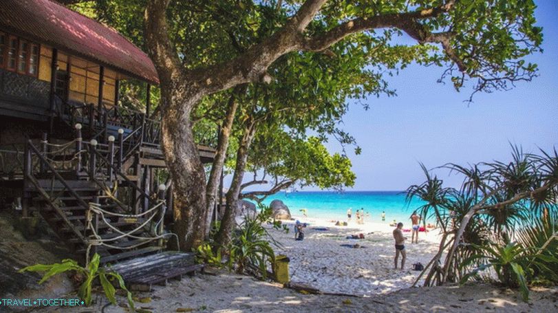 Hotely na Similanských ostrovech