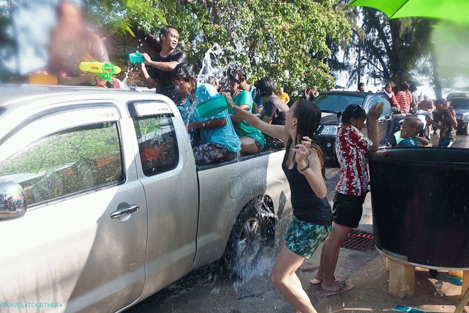 Songkran - thajský Nový rok