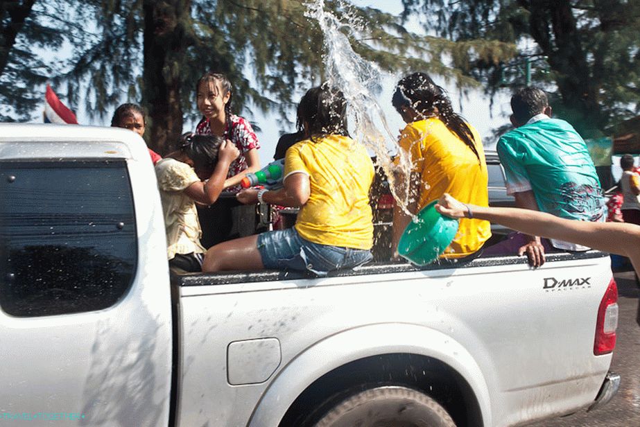 Songkran - thajský Nový rok