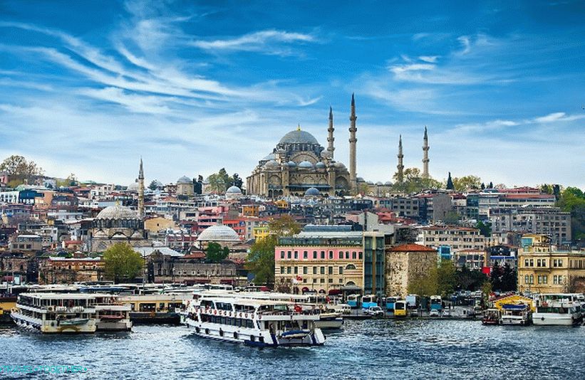 Pohled na Istanbul
