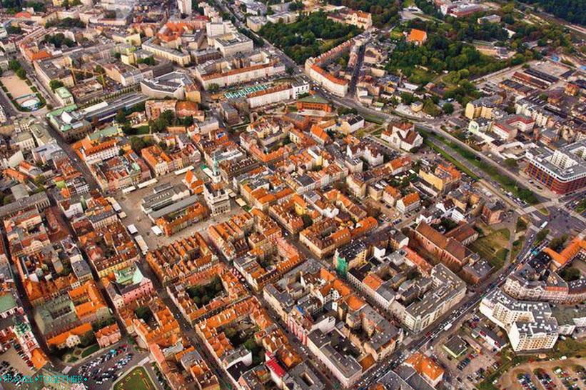 Panorama staré Poznani