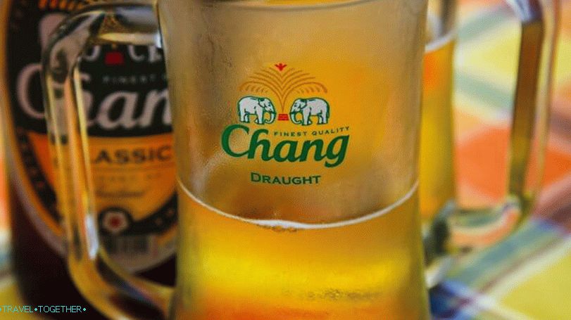 Chang Beer v Thajsku