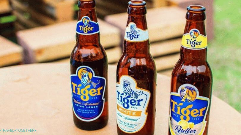 Tygří pivo v Thajsku