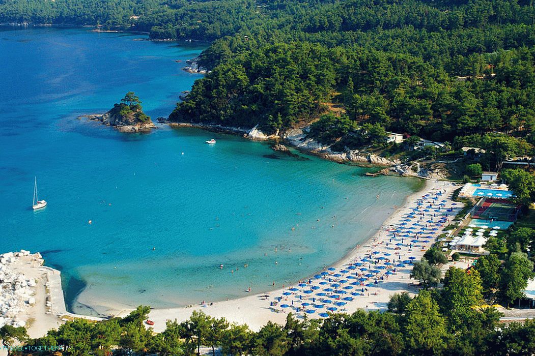 Thassos Island Řecko