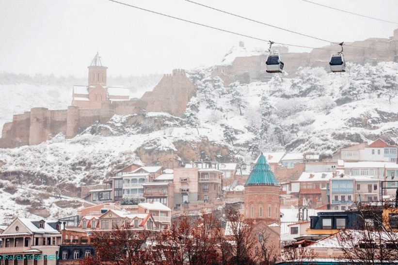 Zima v Tbilisi