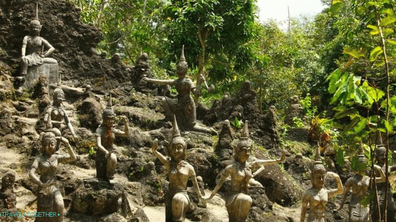 Kouzelná zahrada Buddhy na Samui