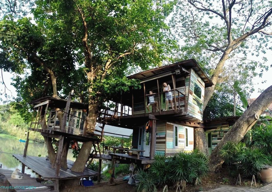 Top 12 neobvyklé bydlení v Thajsku prostřednictvím Airbnb