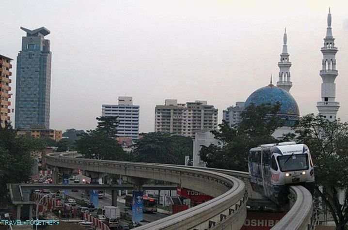 Jednokolejka v Kuala Lumpur Jednokolejka v Kuala Lumpur