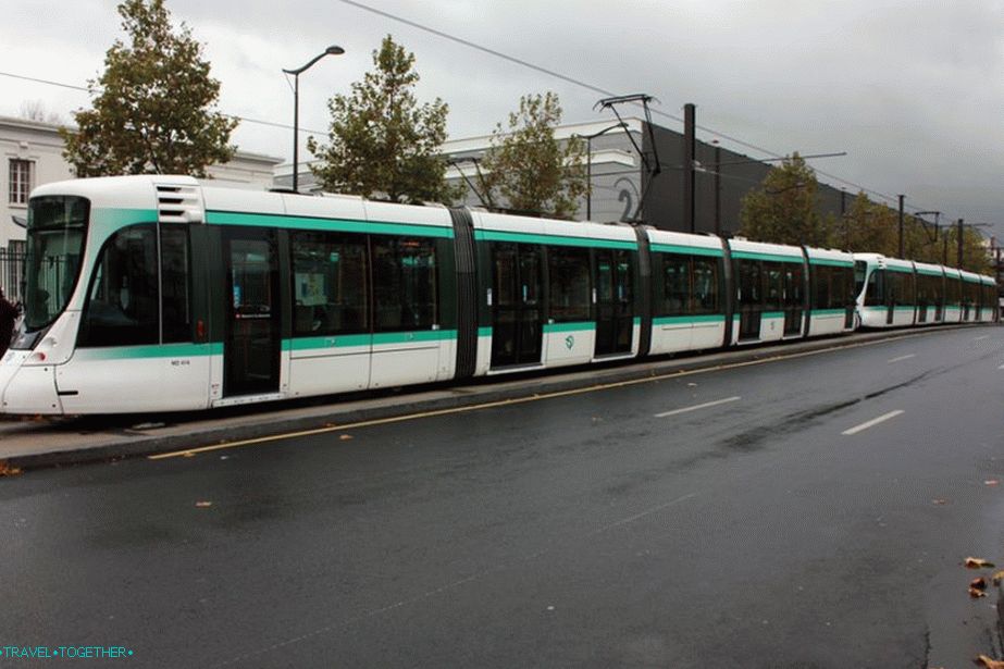 Tramvaj v Paříži