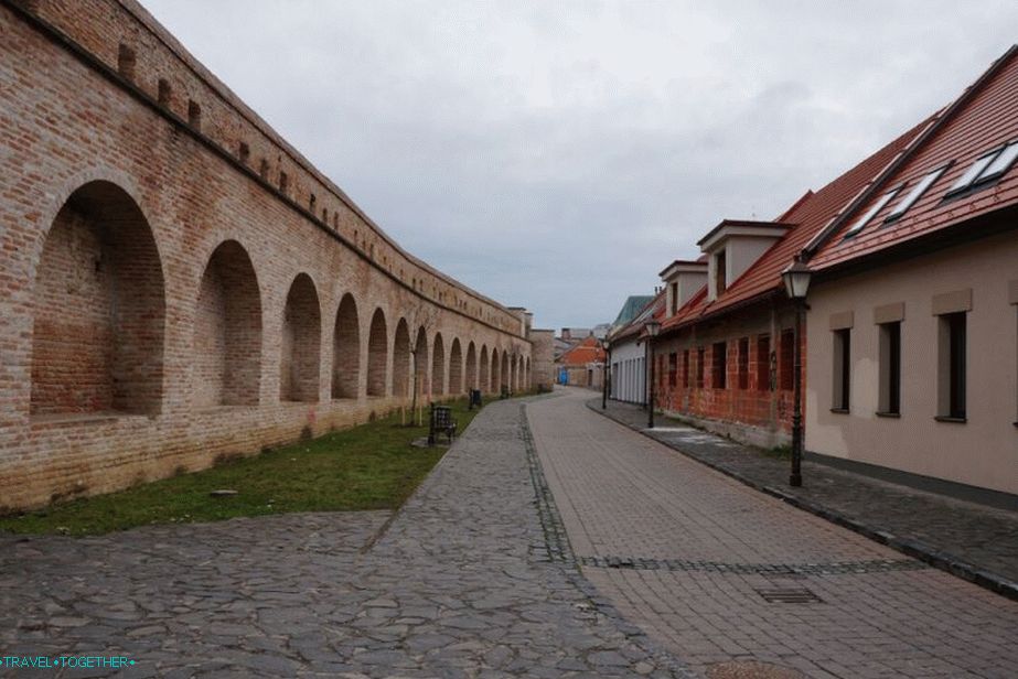 Středověké hradby v Trnavě