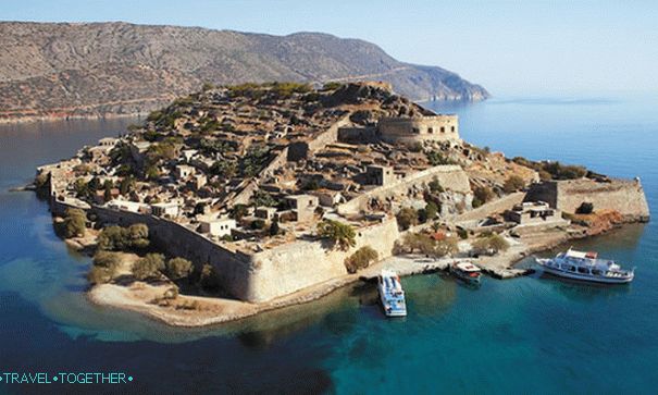 Spinalonga. Kréta