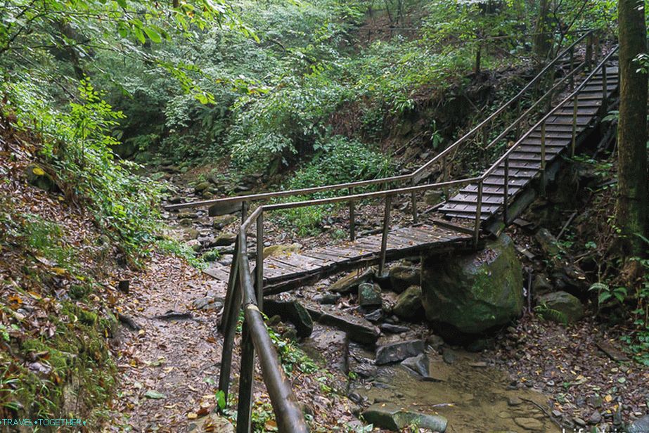 Most přes řeku