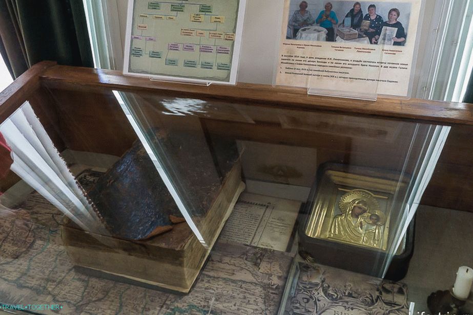 Rodinná bible a ikona