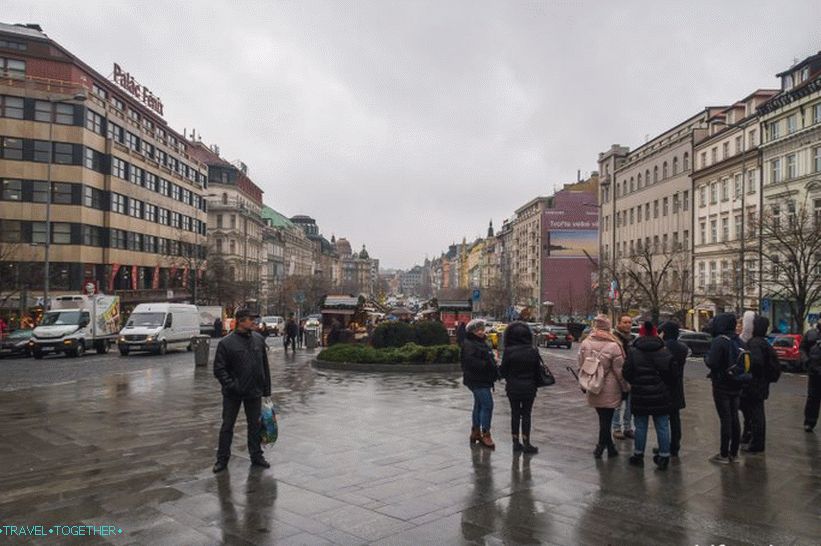 Václavské náměstí v Praze - historický bulvár