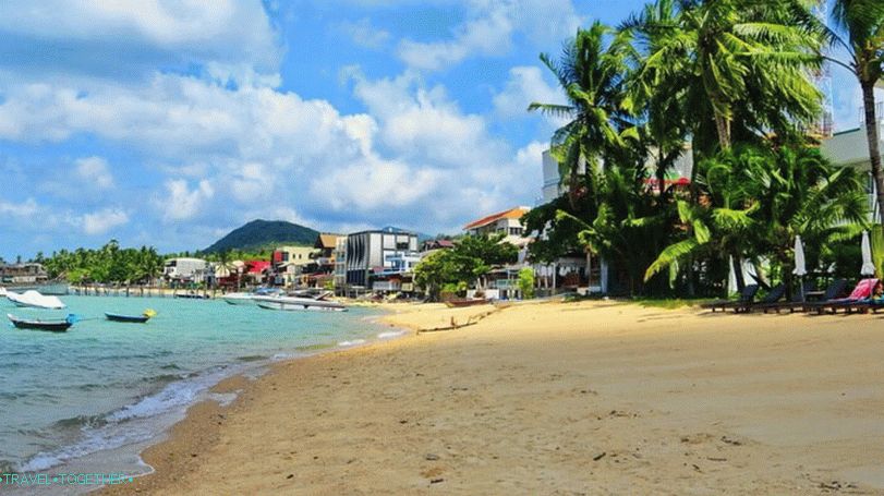 Bophut Beach na Samui