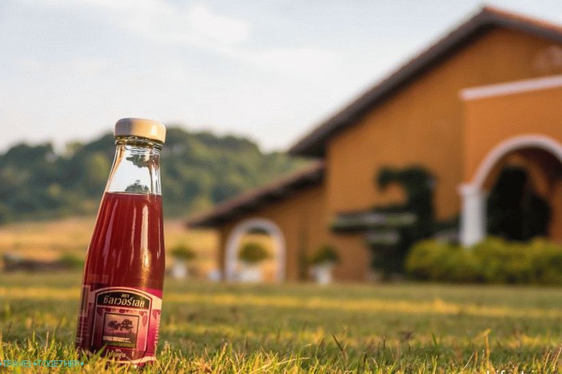 Silver Lake Vineyard v Pattaya - dobrá procházka a víno