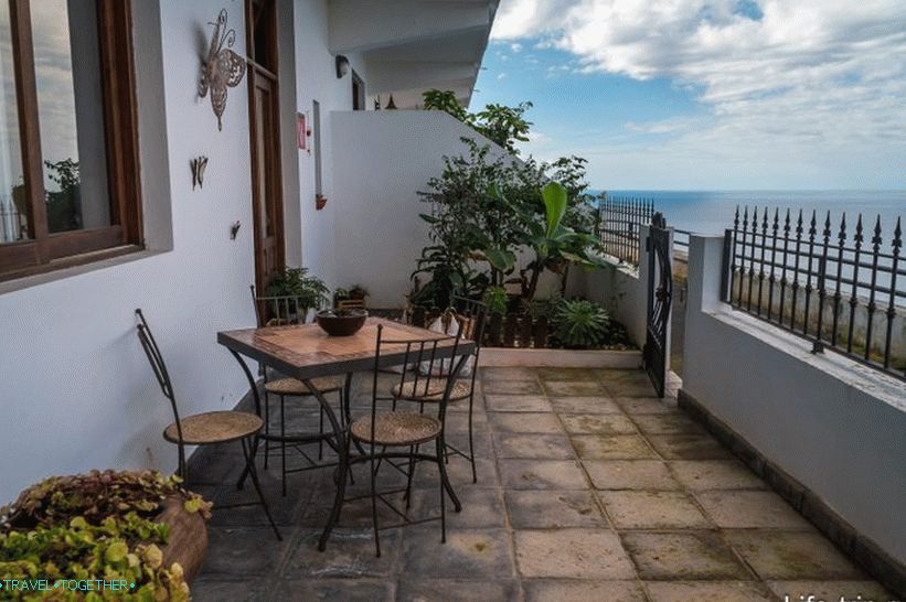 Vintage byt na severu Tenerife s výhledem na moře