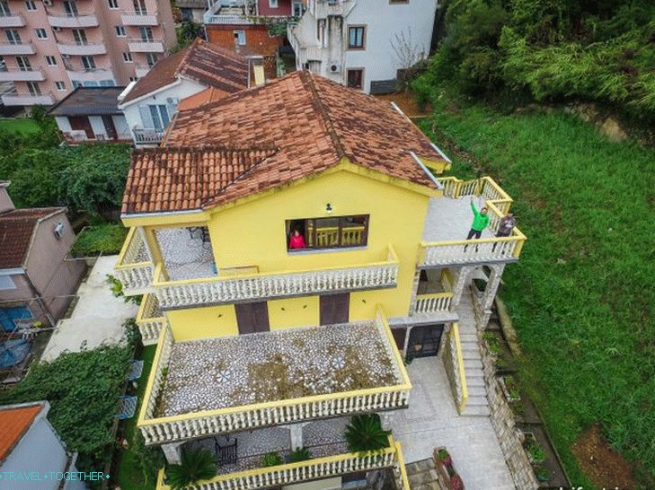 Naše apartmány v Budvě
