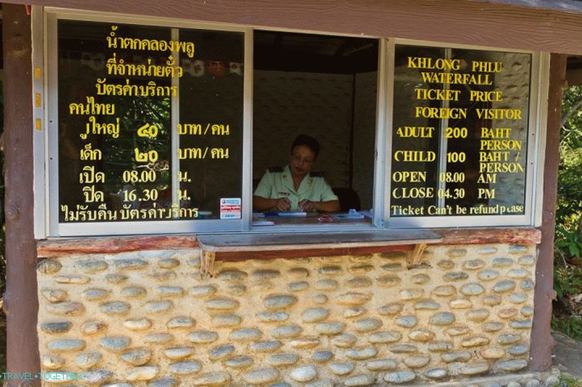 Náklady na návštěvu Klong Plu a otevírací dobu