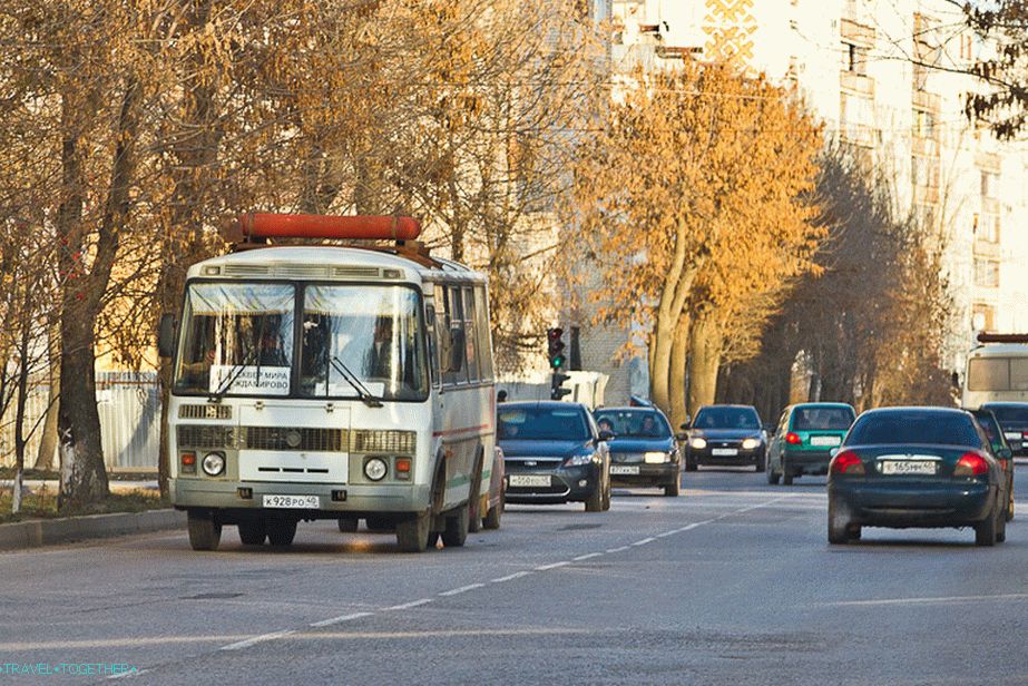 V Kalugě jezdí autobusy na plyn