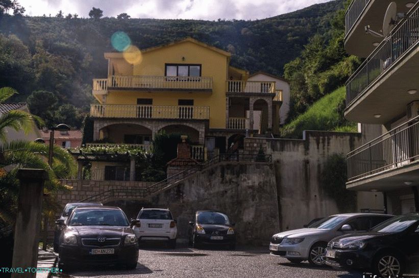 Apartmány v Budvě v nejvyšším patře