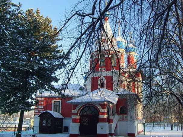 Uglich. Kostel Carevicha Dmitrije na krvi.
