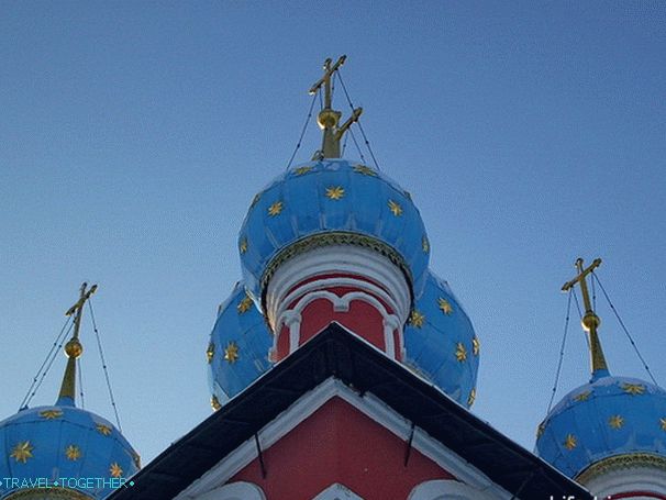 Uglich. Kostel Carevicha Dmitrije na krvi.